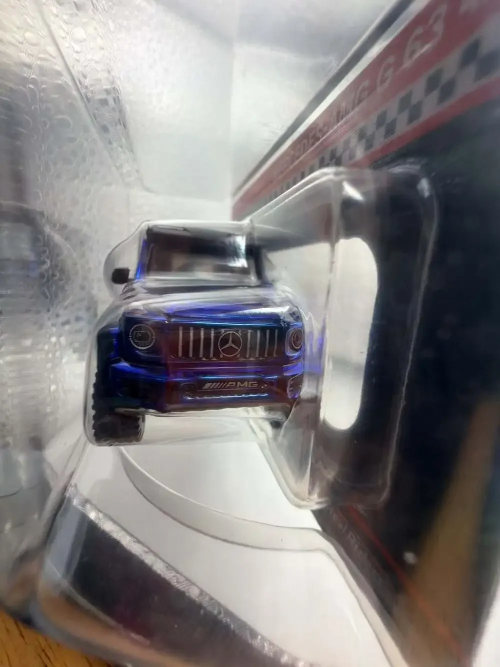 Hot Wheels Red Line Club RLC Mercedes-AMG G 63 4X4 Spectraflame Blue